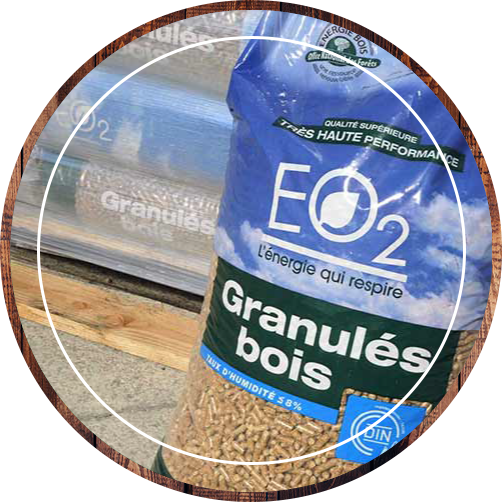 granulés ou pellets pour chauffage